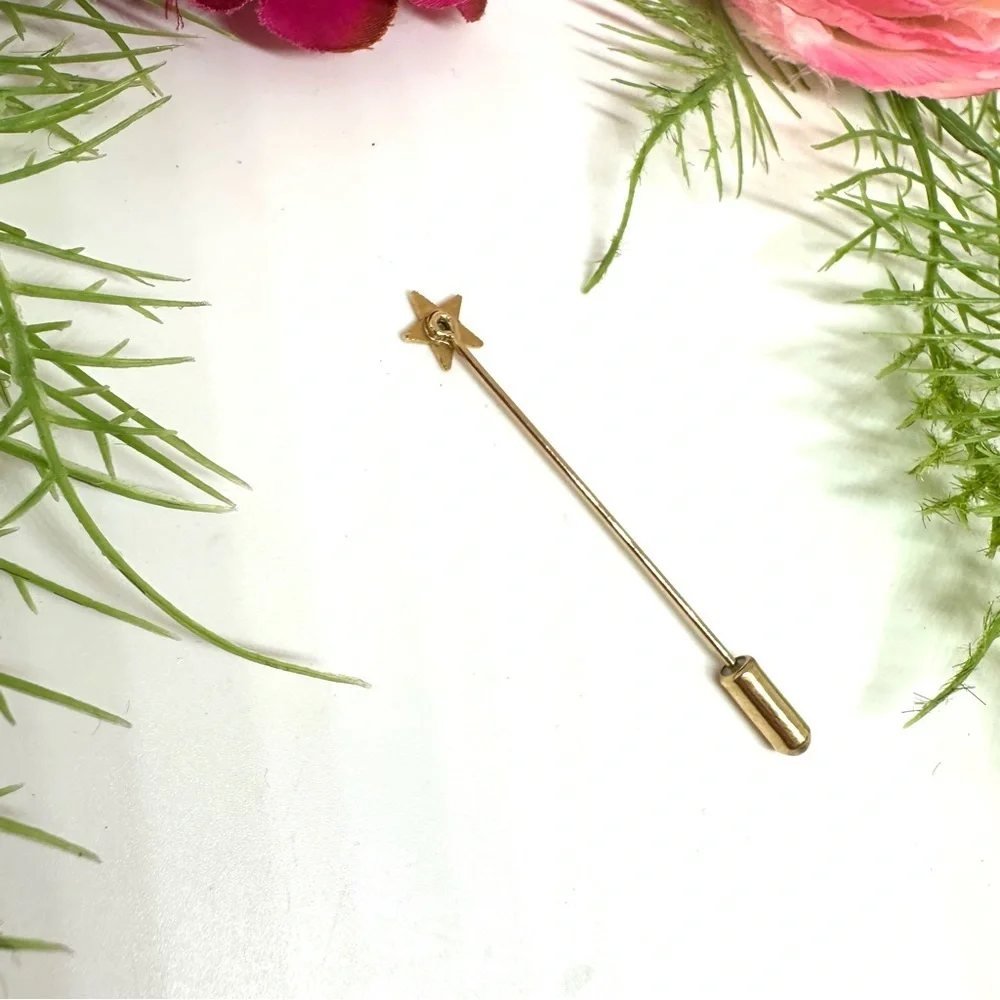 VINTAGE⚜️Golden Star Dainty Lapel Pin